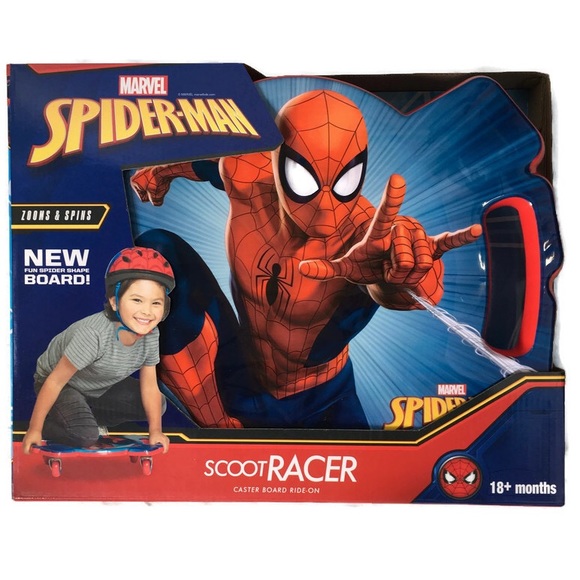 Marvel Toys Scooter Racer Spiderman Board Poshmark